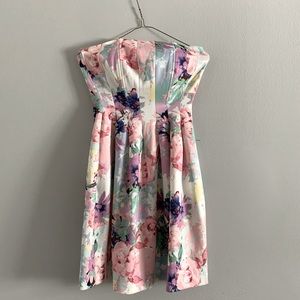 Pastel floral dress